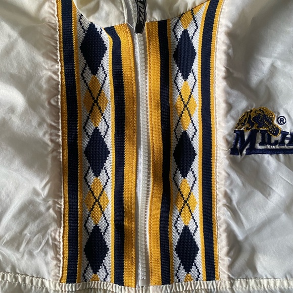 Michigan Match 1 Athletic Gear Men’s Lined Rain Jacket Size XXL - Picture 4 of 6